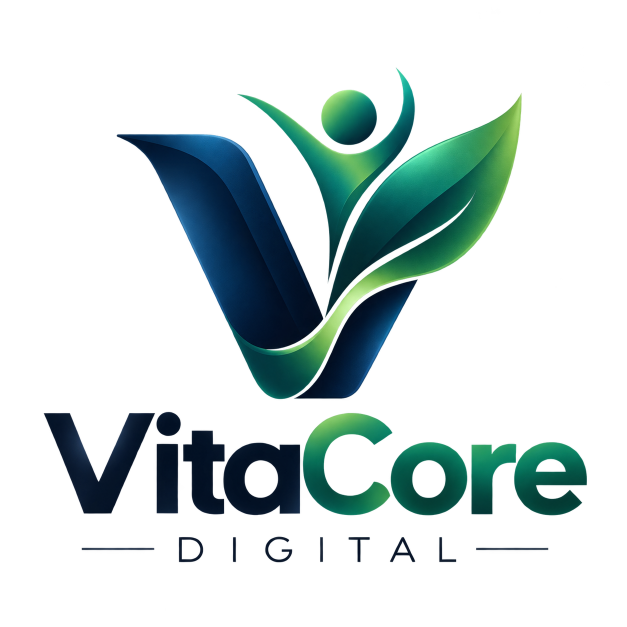 Official VitaCore Digital wellness logo